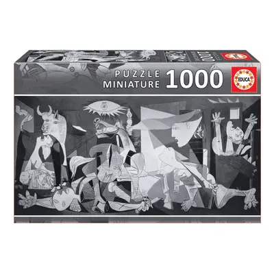 Puzzle Educa Miniaturní puzzle Guernica, Pablo Picasso 1000 dílků