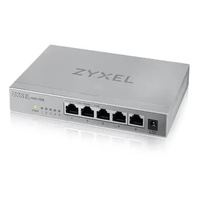 Zyxel XMG-105 5 Ports 2,5G + 1 SFP+ MultiGig unmanaged Desktop Switch