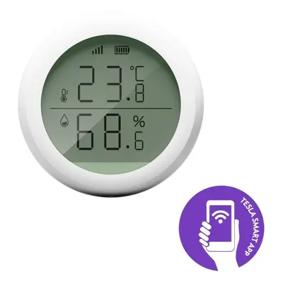 Senzor Tesla Smart Sensor Temperature and Humidity Display