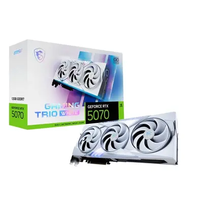 MSI GeForce RTX 5070 12G GAMING TRIO OC WHITE RTX 5070 12G GAMING TRIO OC WHITE