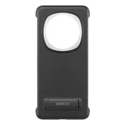 Kryt na mobil Honor Magic6 Pro PU Bracket Case Black