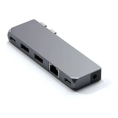 Replikátor portů Satechi Aluminium Pro Hub Mini (1xUSB4 96W, 1xHDMI 6K 60Hz, 2 x USB-A 3.0, 1xEt