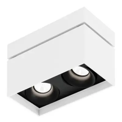 Wever & Ducré Čtvercové stropní stropní svítidlo SIRRO CEILING SURF 2.0 LED 1800-3000K W-B Tree 