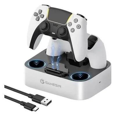 Stojan na herní ovladač GameSir Dual Charging Station pro PS5 Ovladače