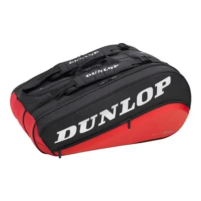 Sportovní taška Dunlop CX Performance Bag 8 raket Thermo černá/červená