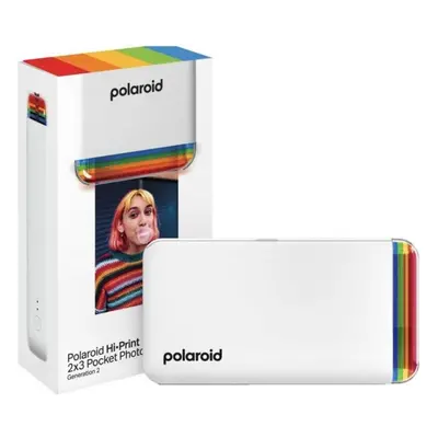 Termosublimační tiskárna Polaroid Hi-Print 2x3 Pocket Photo Printer Generation 2 White