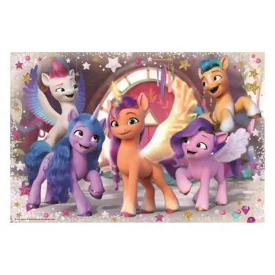 Puzzle Trefl Puzzle My Little Pony: Radostní poníci MAXI 24 dílků