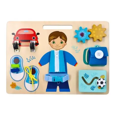 Activity board Adam Toys Vzdělávací závěsná, naučná tabule - Adámek