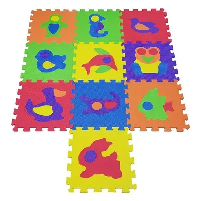 Pěnové puzzle COSING EVA Puzzle podložka - Zvířátka (10 ks)