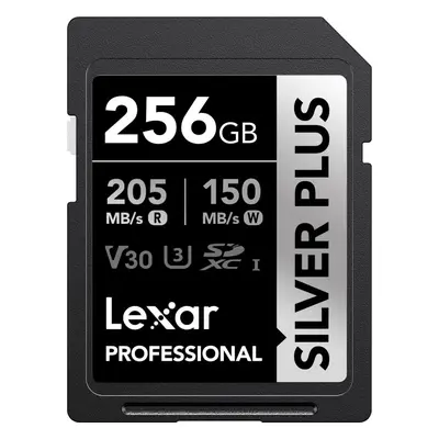 Paměťová karta Lexar SDXC Professional SILVER Plus 256GB