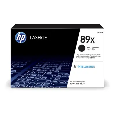 Toner HP CF289X č. 89X černý originální