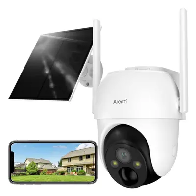 IP kamera ARENTI GO2T Wi-Fi 3MP/2K UHD PTZ Battery Camera + solar panel