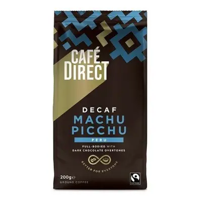 Káva Cafédirect Machu Picchu SCA 82 mletá káva bez kofeinu 200g