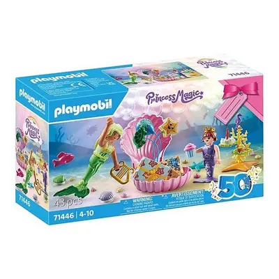 Set figurek a příslušenství Playmobil 71446 Narozeninová oslava mořské panny