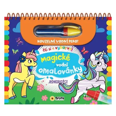 Magické vodní omalovánky Jednorožci