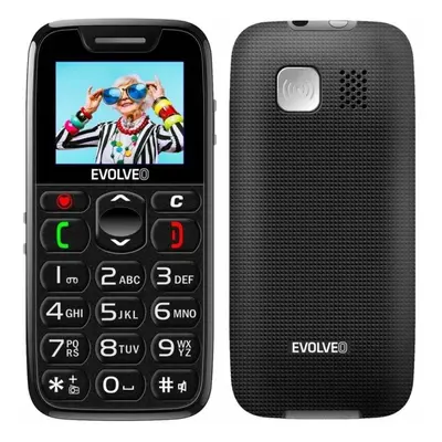 Mobilní telefon EVOLVEO EasyPhone černý