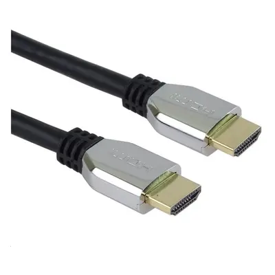 Video kabel PremiumCord ULTRA HDMI 2.1 High Speed + Ethernet kabel 8K@60Hz, 4K@120Hz, 3m zlacené