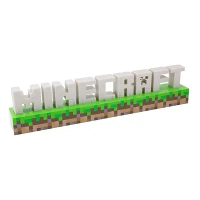 Stolní lampa Minecraft - Logo - 3D lampa