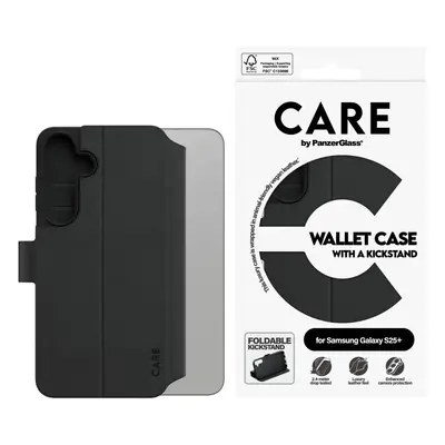 PanzerGlass CARE pouzdro Samsung Galaxy S25+ Wallet Kickstand CRRFEWLG37942