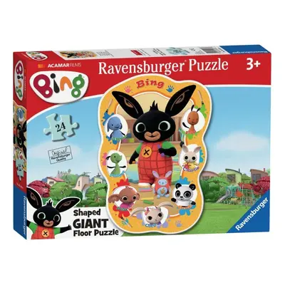 RAVENSBURGER Obrovské podlahové puzzle Bing 24 dílků