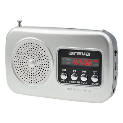 Rádio Orava RP-130 S stříbrný