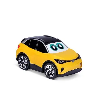 BB Junior Volkswagen na kinetický pohon žluté