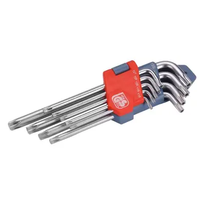 Sada torx klíčů EXTOL PREMIUM L-klíče TORX, 10-50, 6601