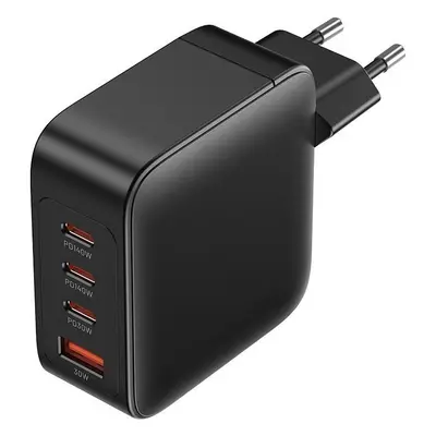 Nabíječka do sítě Vention 4-Port USB (C + C + C + A) GaN Charging Kit (140W/140W/30W/18W) EU-Plu