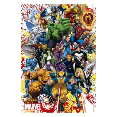 Puzzle Hrdinové Marvel