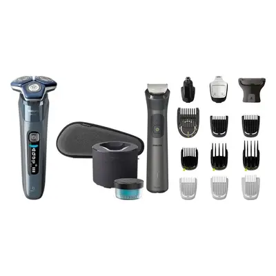 Set Philips Series 7000 Wet & Dry pro citlivou pleť S7882/55 + Philips Series 7000 MG7940/75 14v