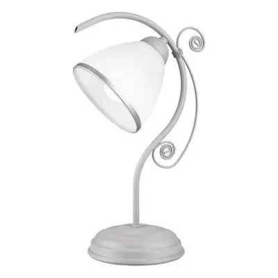 Stolní lampa Stolní lampa RETRO II 1xE27/60W/230V stříbrná