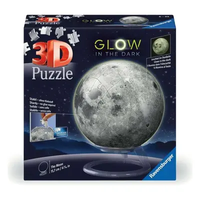 3D puzzle Ravensburger 115860 Puzzle-Ball Měsíc svítící ve tmě