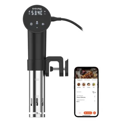 Sous vide vařič Siguro SV-R850B Tenderino WiFi/BT