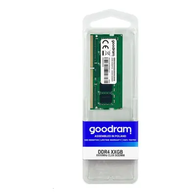 DRAM Goodram DDR4 SODIMM 8GB 2666MHz CL19 SR 1,2V