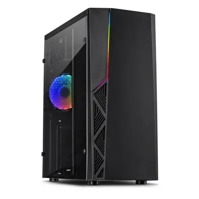 INTER-TECH case B-02 RGB Midi Tower, window, black