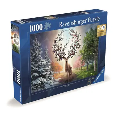 Ravensburger 120010883 Velkolepý jelen a 4 roční období