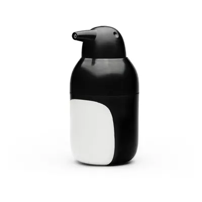 QUALY DESIGN Dávkovač mýdla Penquin 10351, 300ml, bílý/černý