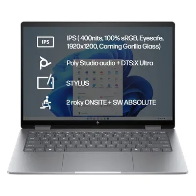 Notebook HP ENVY x360 14-fc0000nc Grey Celokovový