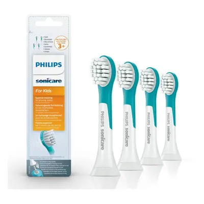 Náhradní hlavice k zubnímu kartáčku Philips Sonicare for Kids Mini HX6034/33, 4 ks