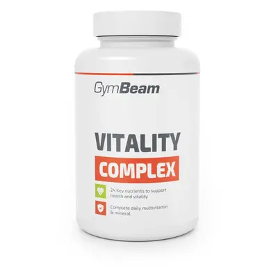 Multivitamín GymBeam Multivitamín Vitality complex, 120 tablet