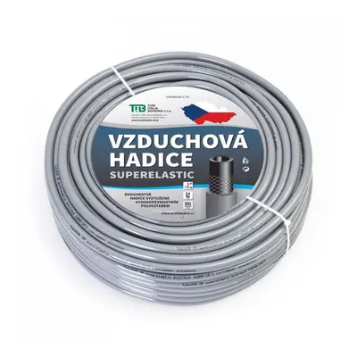 Vzduchová hadice Tubi vzduchová hadice šedá 6x12 mm