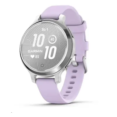 Garmin Lily 2 Active Silver/Purple Jasmine Silicone Band 010-02891-01