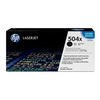 Toner HP CE250X č. 504X černý originální