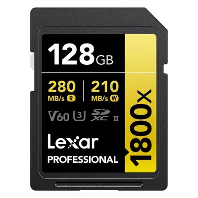 Paměťová karta Lexar SDXC Pro 1800x 128GB