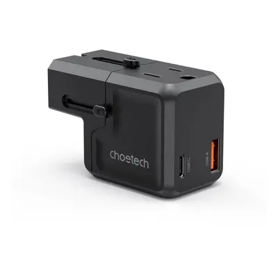 Nabíječka do sítě Chotech PD20W C+A Travel Wall Charger (US/EU/UK/AU)