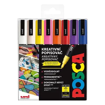 POSCA akrylový popisovač PC-3M MIX barev 16 kusů