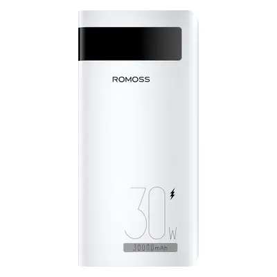 Romoss Sense8PS Pro 30000mAh Fast Charge + PD3.0 (30W) bílá