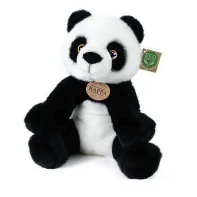 Plyšák RAPPA Plyšová panda sedící 27 cm, Eco-Friendly