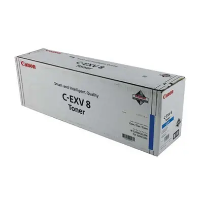 Canon originální toner CEXV8, cyan, 25000str., 7628A002, Canon iR-C, CLC-3200, 2620N, O