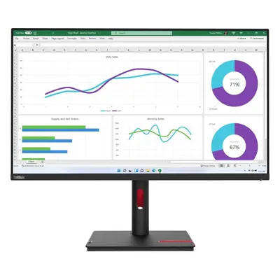 LCD monitor 31.5" Lenovo ThinkVision T32h-30